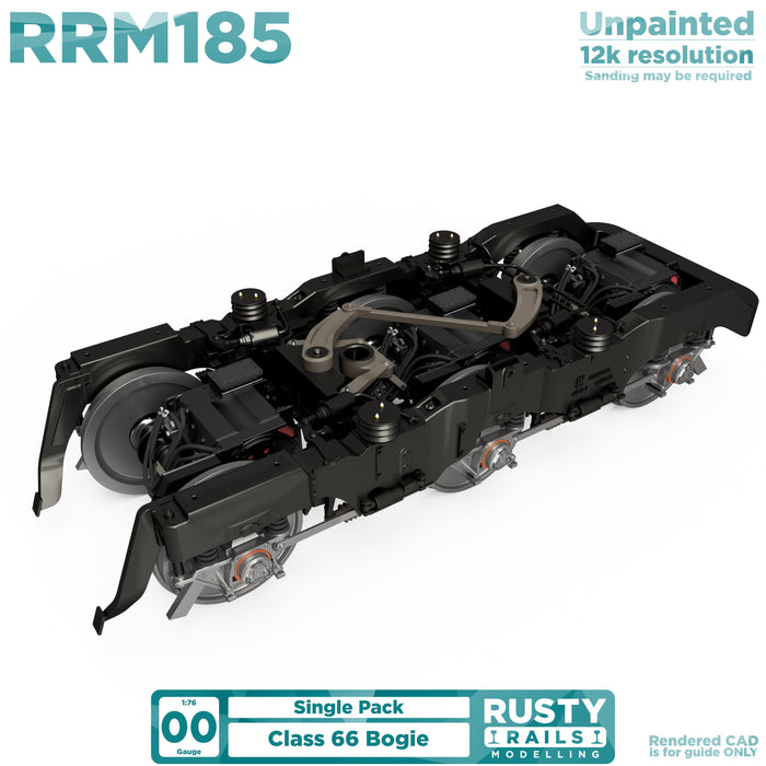 New Rusty Rails 3D printed Class 66 bogie