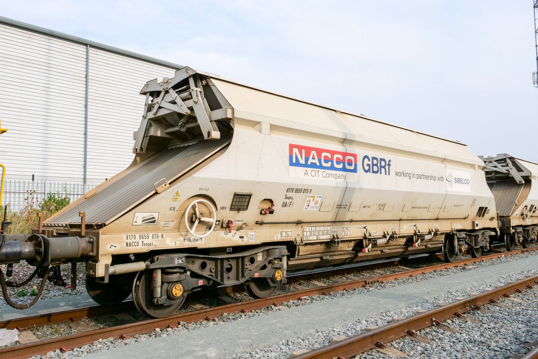 Pre-order Revolution Trains IIA-F wagon NACCO GBRf livery V1
