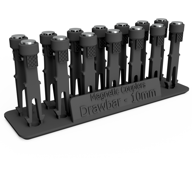 Rusty Rails 'OO' gauge 10mm Magnetic Drawbar Coupling