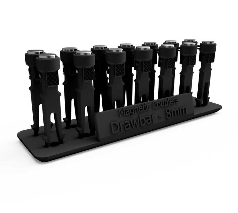 Rusty Rails 'OO' gauge 8mm Magnetic Drawbar Coupling