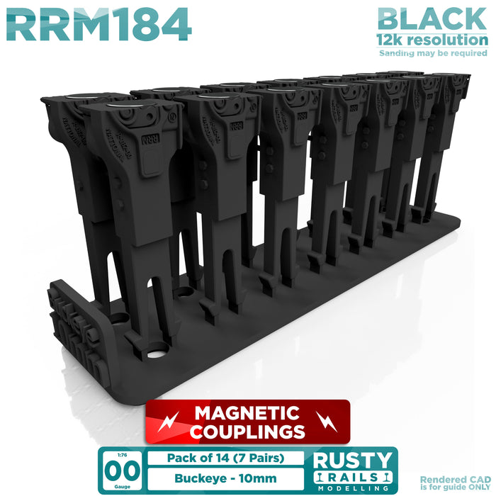 Rusty Rails Modelling OO gauge TF25 3D printed bogies