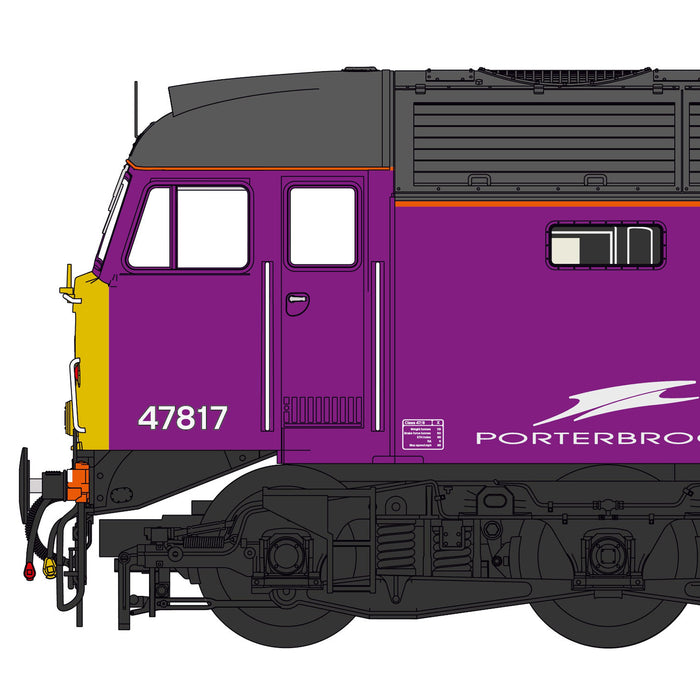 Preorder Heljan Class 47 47817 - Porterbrook DCC ready