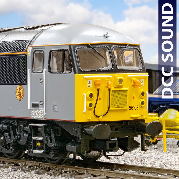 Cavalex Class 56 56103 DCR grey DCC sound fitted