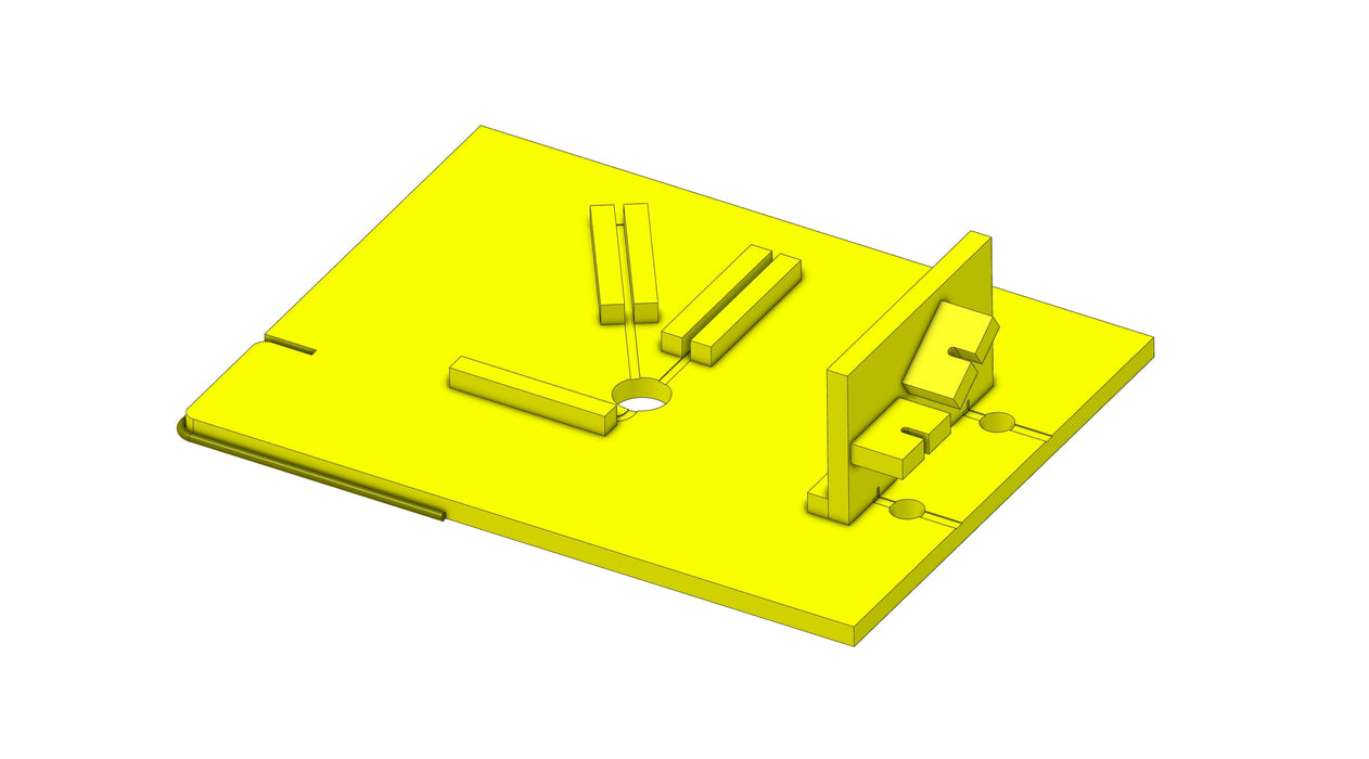 PJM Models OO gauge Cantilever Gantry Triple Pack