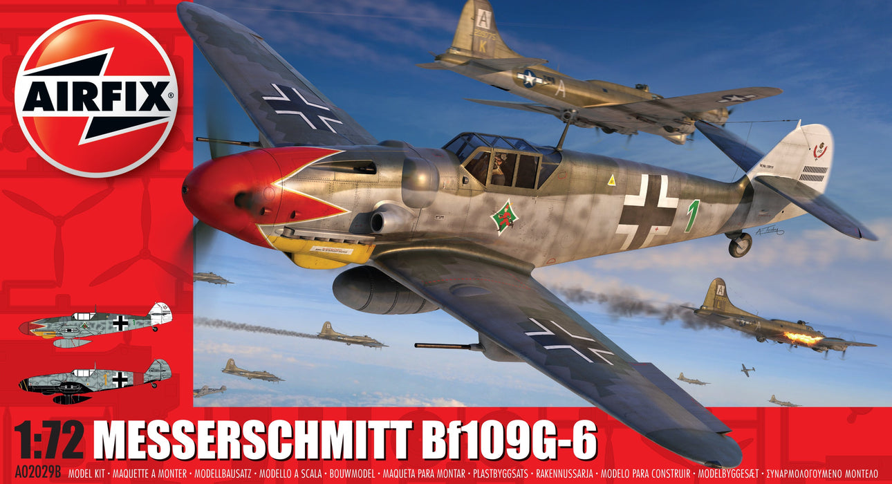 Airfix Messerschmitt Bf109G-6 1/72 scale kit