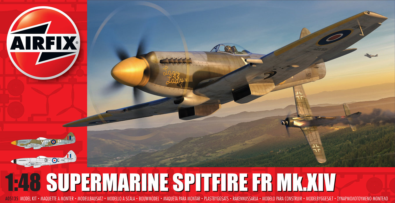 Airfix Supermarine Spitfire FR Mk.XIV 1:48 Scale