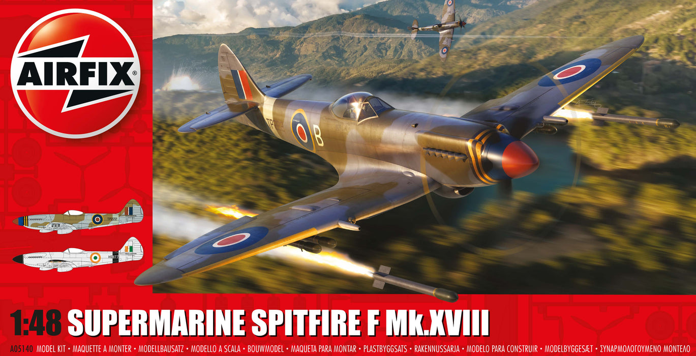 Airfix Supermarine Spitfire F Mk.XVIII 1/48 scale kit