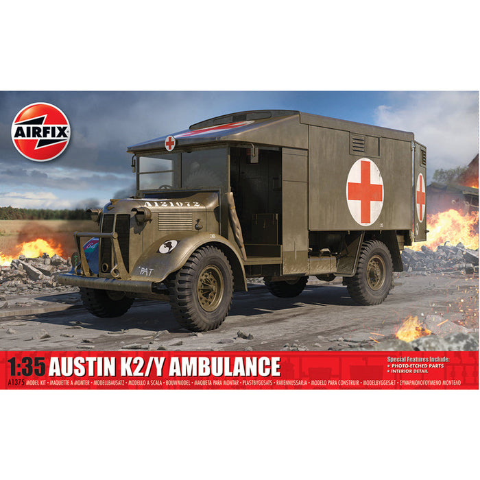 Airfix Auston K2/Y Ambulance 1/35 scale kit