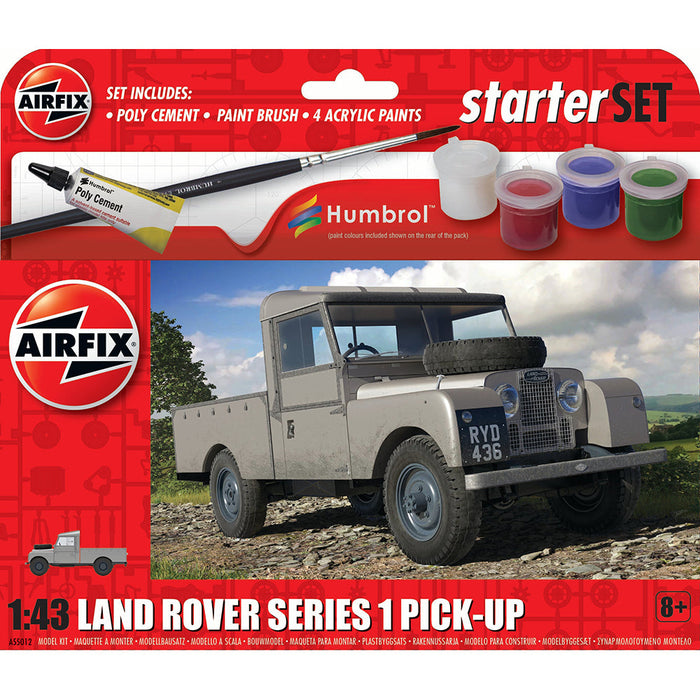 Airfix Land Rover Series 1/43 scale starter set