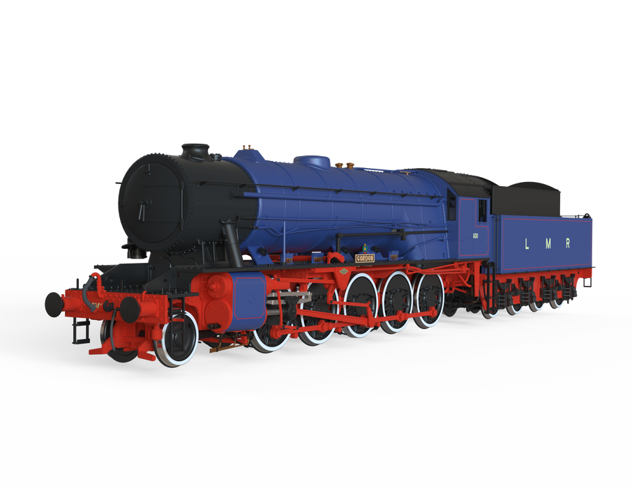 Pre Order WD 2-10-0 600 GORDON 1960s LMR Blue DCC Ready