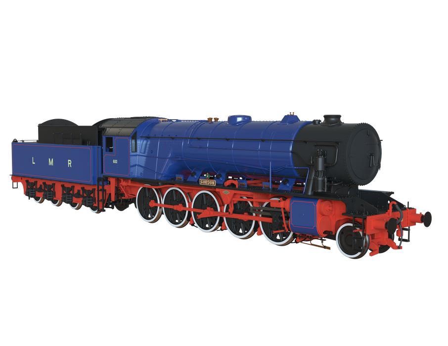 Pre Order WD 2-10-0 600 GORDON 1960s LMR Blue DCC Ready