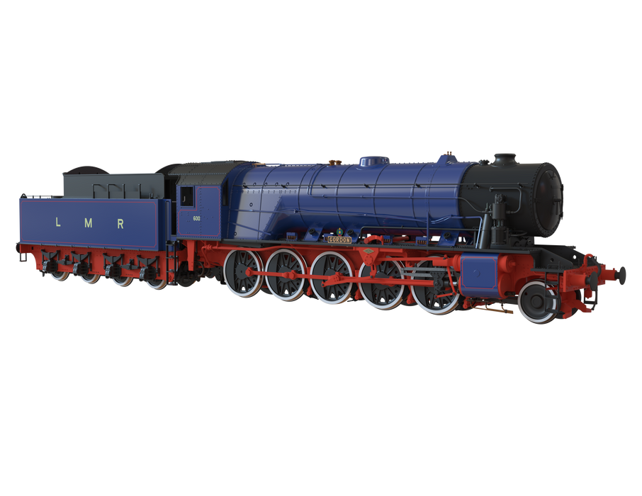 Pre Order WD 2-10-0 600 GORDON 1960s LMR Blue DCC Ready