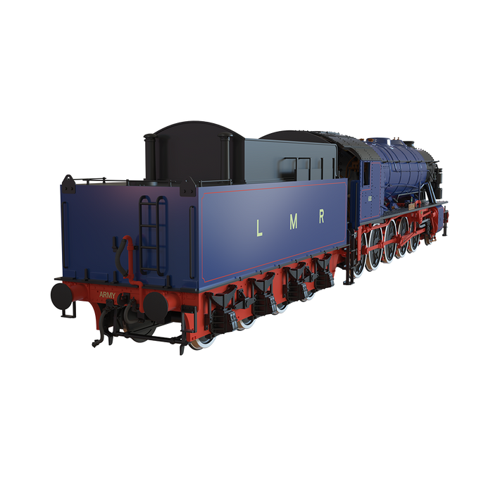 Pre Order WD 2-10-0 600 Gordon 1960s LMR Blue DCC Sound