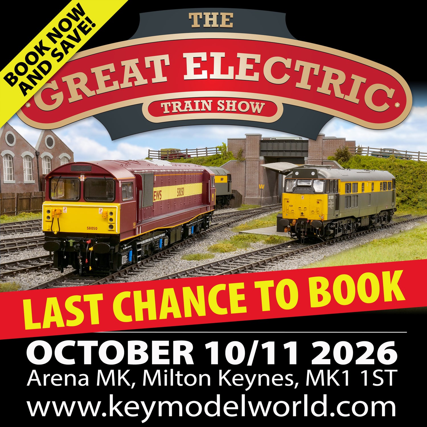 Get set for the 2026 Great Electric train Show