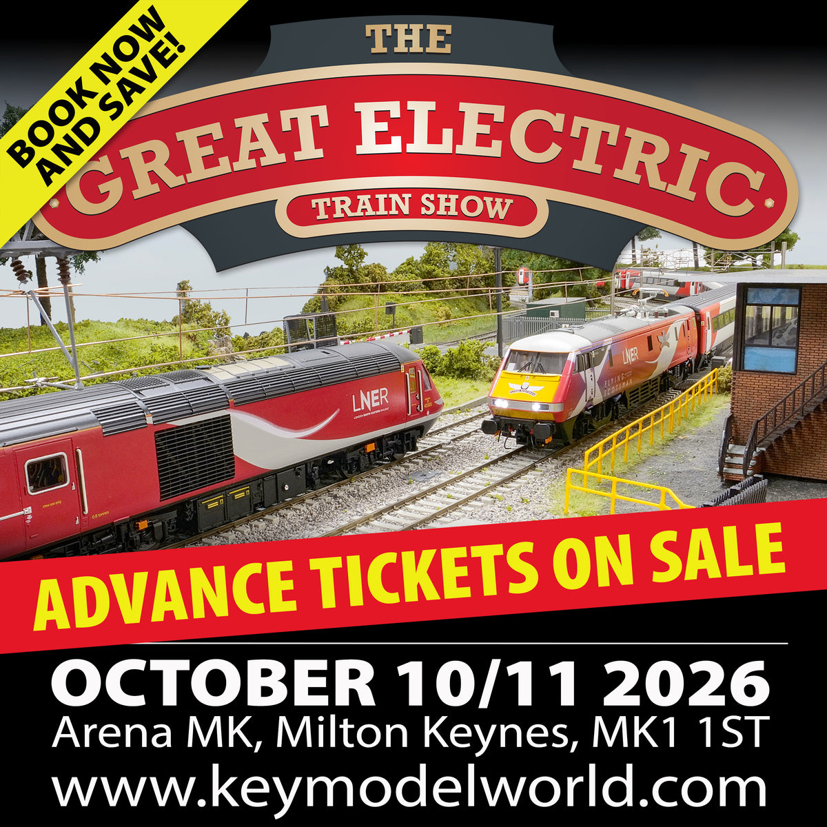 Great Electric Train Show 2026 - General Admission — Key Model World Shop