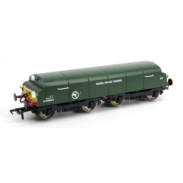 BR Diesel Brake Tender B964066E BR Green (Yellow panels)