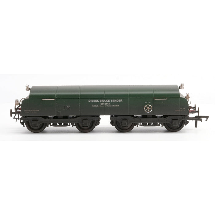BR Diesel Brake Tender B964113 BR Green (Weathered & Yellow)