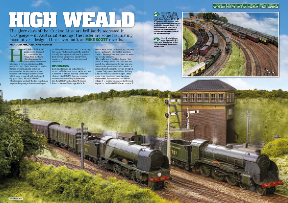 Hornby Magazine October 2024 issue on sale now!