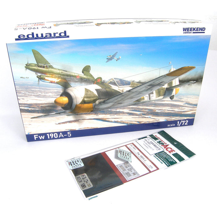 Eduard 1/72 Fw190 Weekend Kit with SPACE