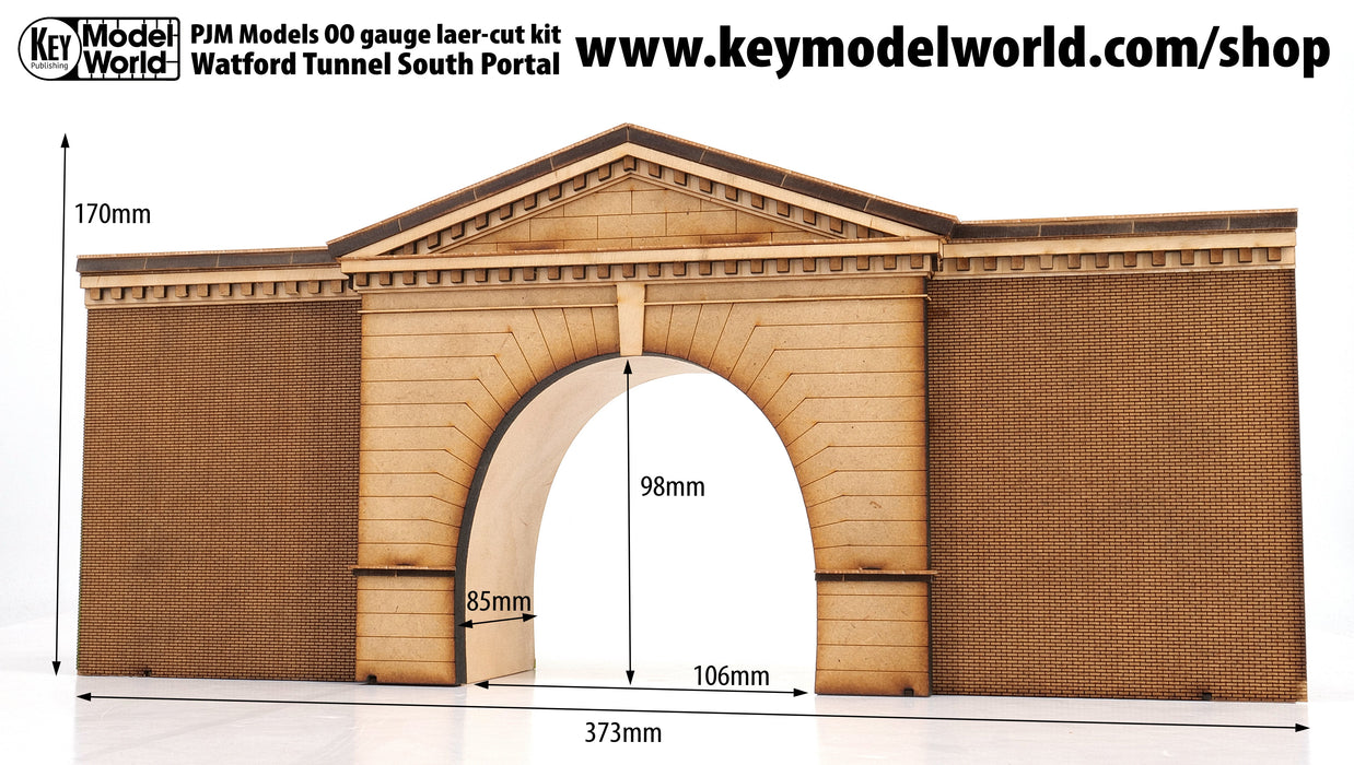 PJM Models OO gauge Watford Tunnel portal