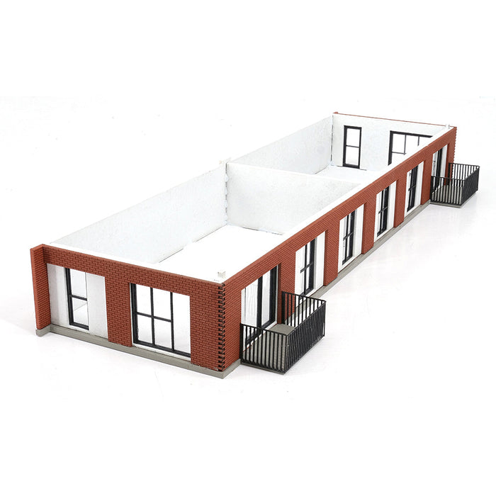 PJM Models OO gauge single-storey flat extension kit