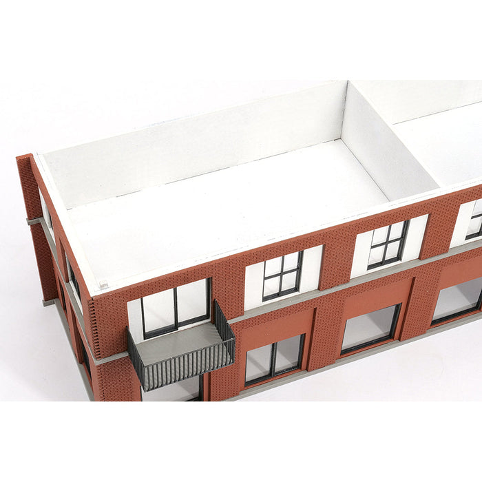 PJM Models OO gauge single-storey triple pack flat extension