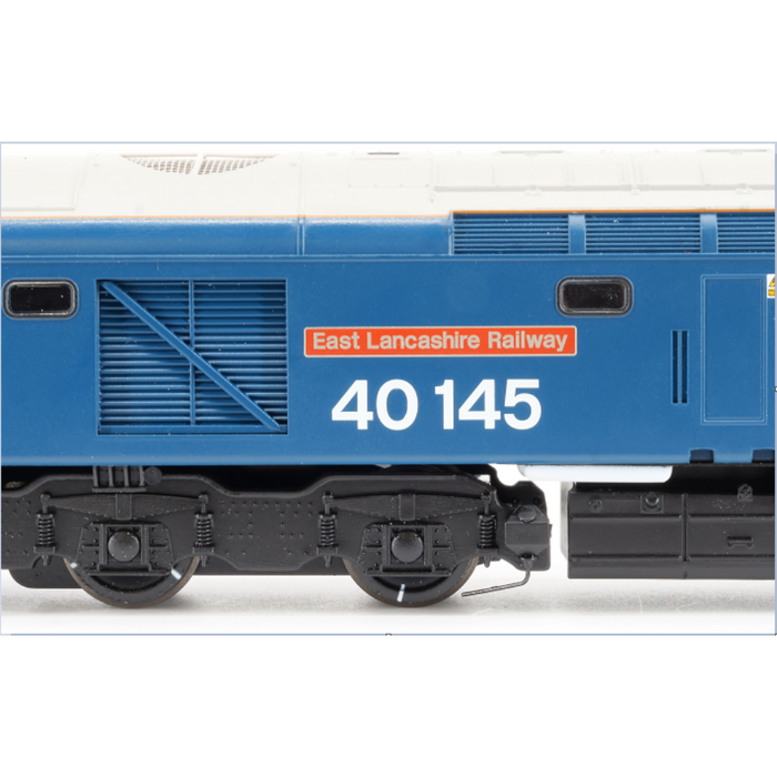 Bachmann Class 40 40145 BR large logo blue DCC sound fitted