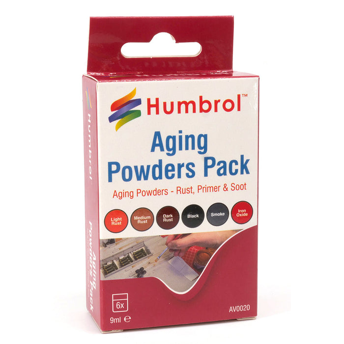 Humbrol Aging Powders Pack AV0020