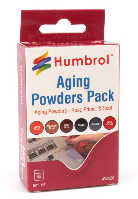 Humbrol Aging Powders Pack AV0020