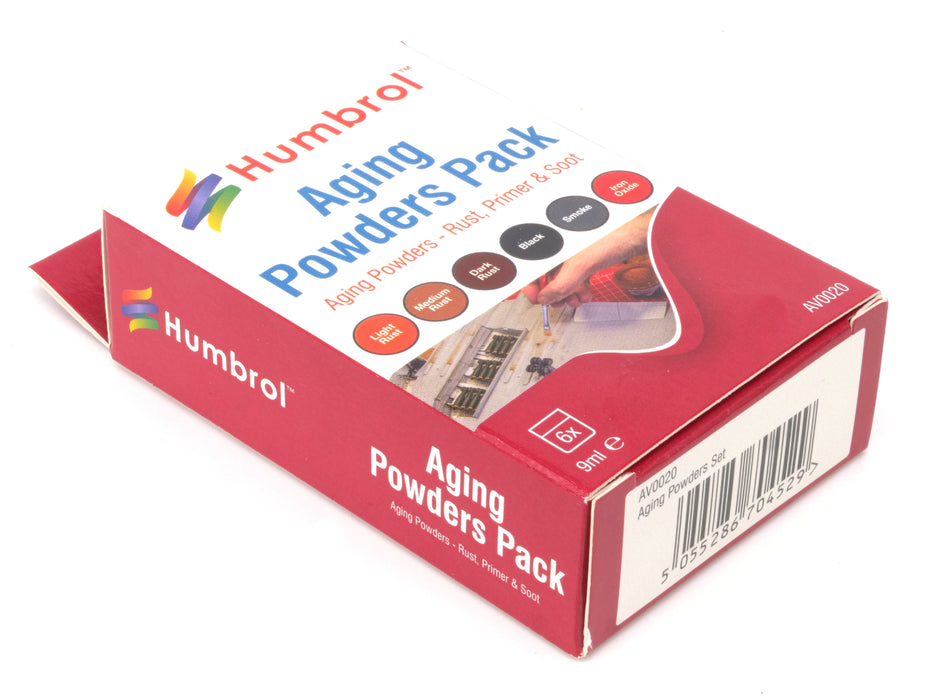 Humbrol Aging Powders Pack AV0020