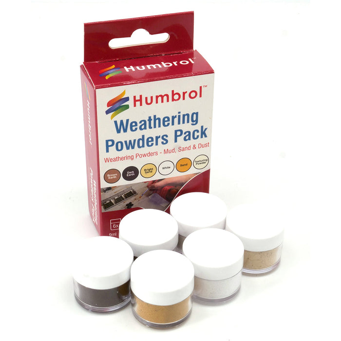 Humbrol Weathering Powders Pack AV0021
