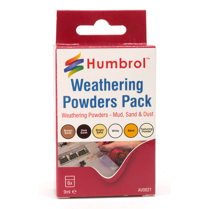 Humbrol Weathering Powders Pack AV0021