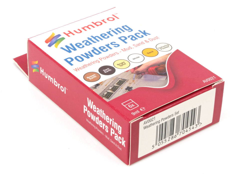 Humbrol Weathering Powders Pack AV0021