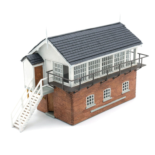 GNR laser-cut signalbox kit for OO gauge.