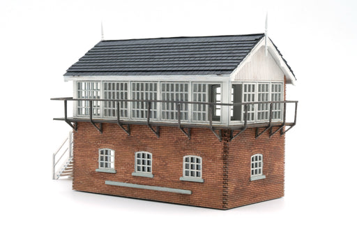 GNR laser-cut signalbox kit for OO gauge.