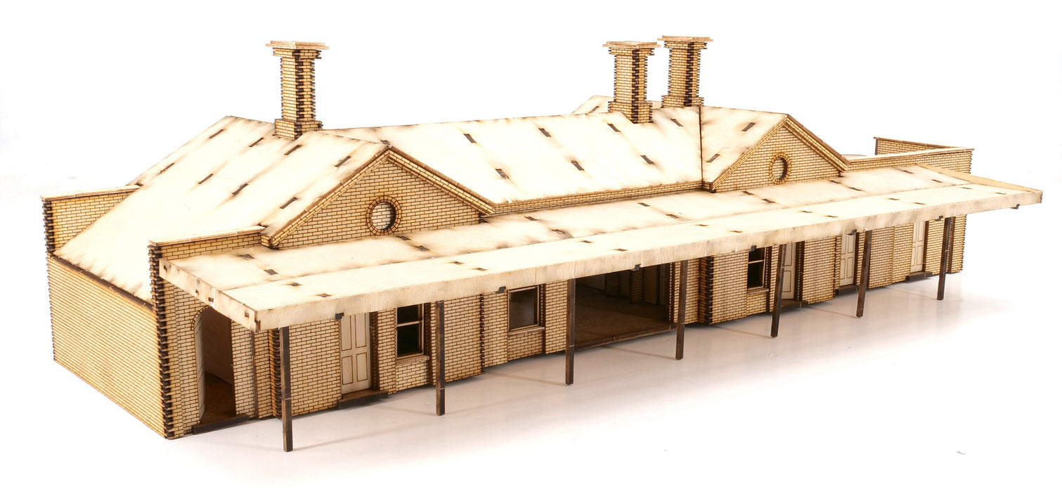 LBSCR Sydenham Station Building Laser-Cut Kit for OO Gauge