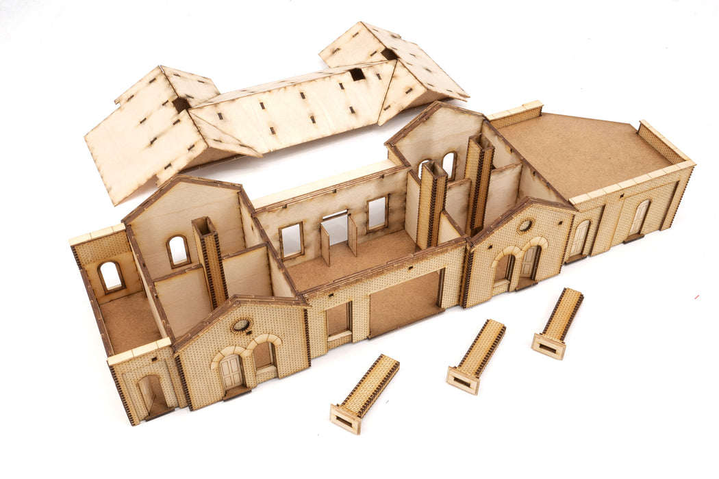 LBSCR Sydenham Station Building Laser-Cut Kit for OO Gauge