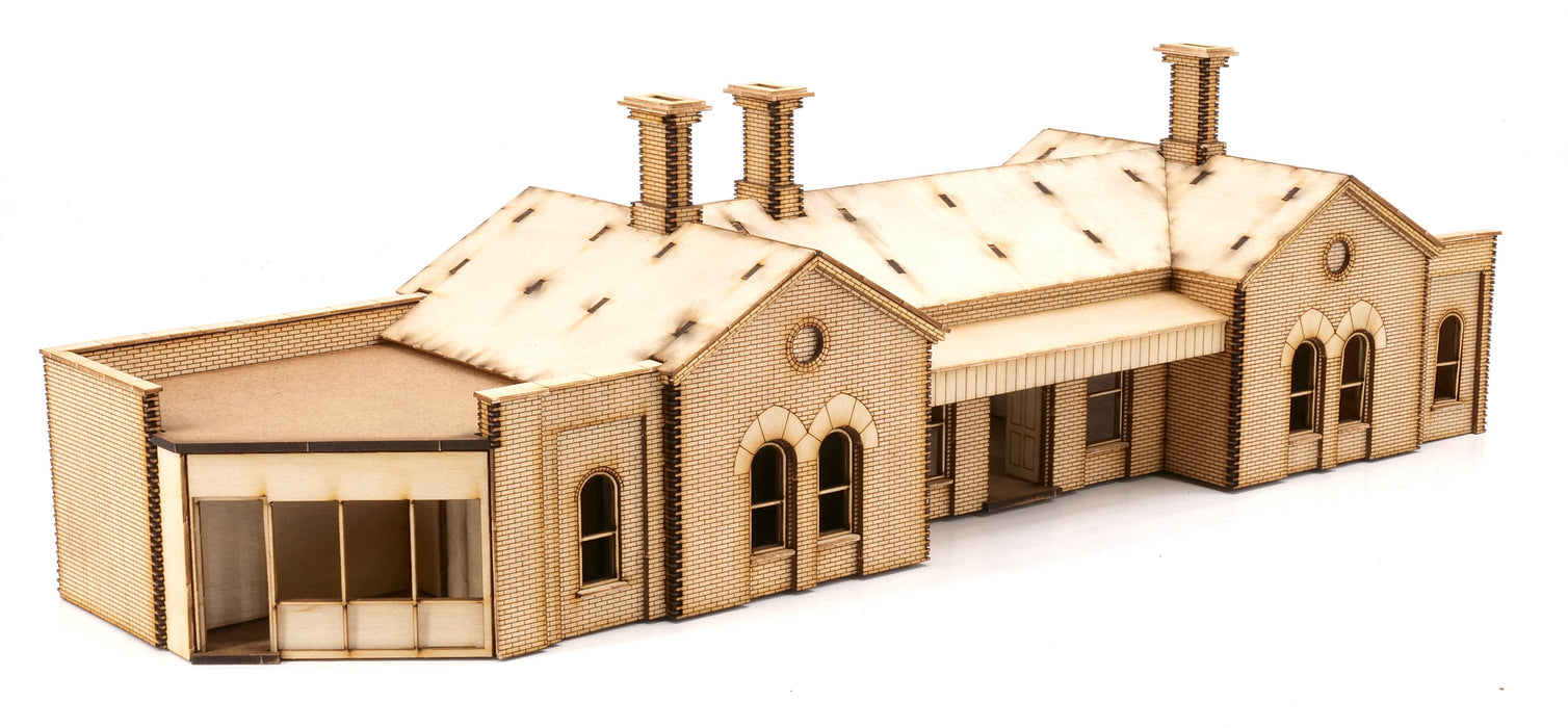 LBSCR Sydenham Station Building Laser-Cut Kit for OO Gauge