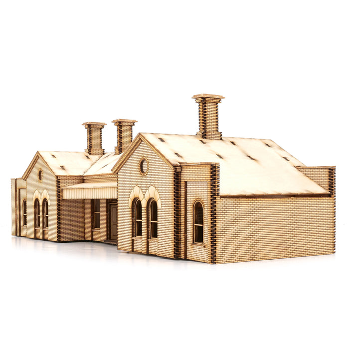 LBSCR Sydenham Station Building Laser-Cut Kit for OO Gauge