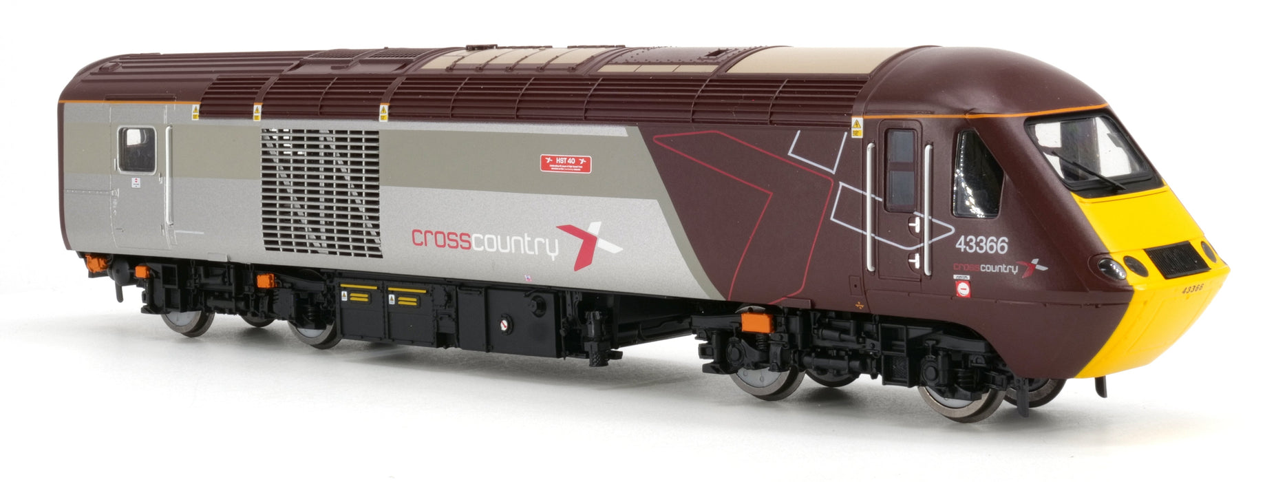  Key Publishing has commissioned a limited edition modelling CrossCountry HST power cars 43184 Laira Diesel Depot and 43366 HST 40 for OO gauge from Hornby. Pre-order today from the Key Model World Shop.