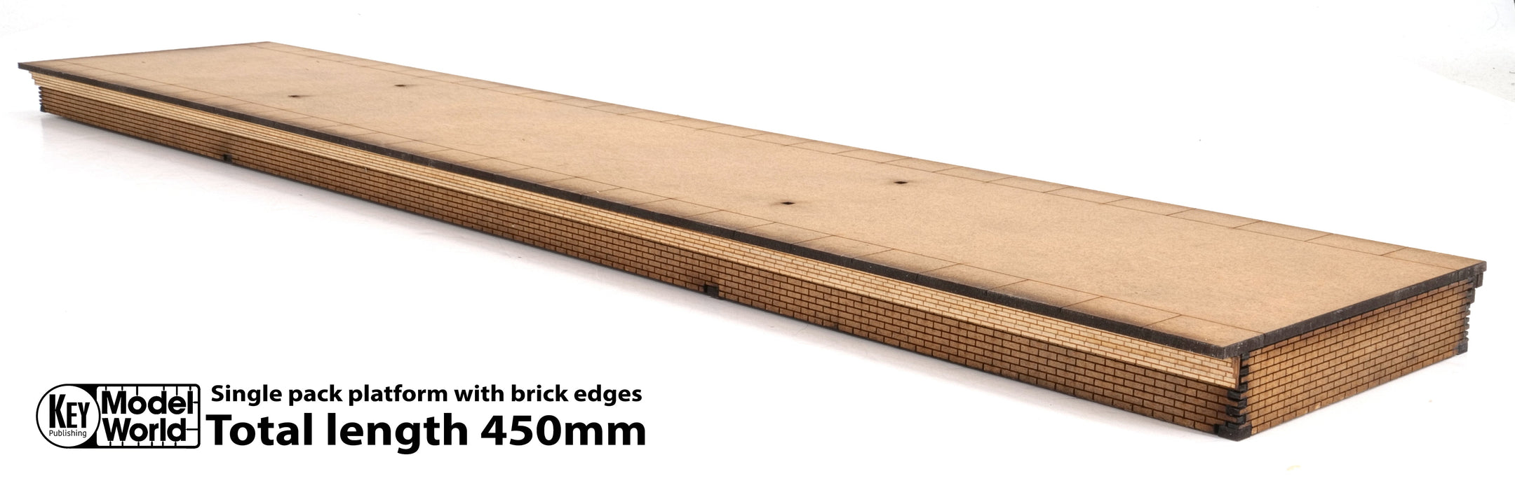 PJM OO Gauge Single Platform Pack With Brick Edges