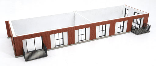 PJM Models single storey low-relief flat extension laser-cut kit for OO gauge