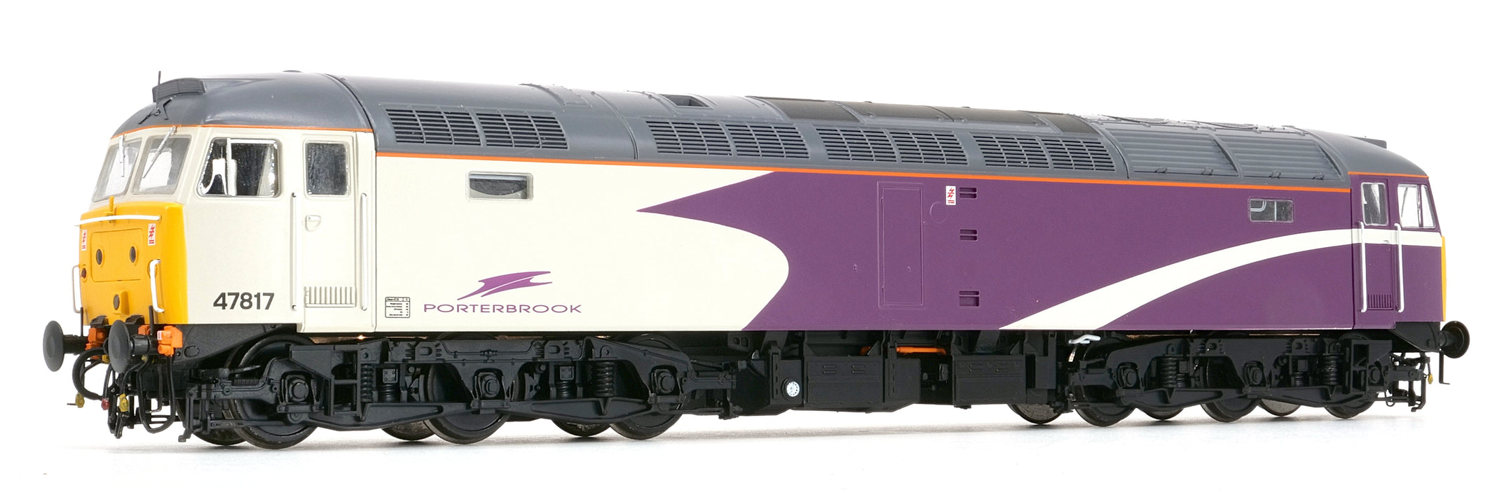  Key Publishing Limited Edition Heljan Class 47/8 for OO gauge 47817 in Porterbrook purple and white.