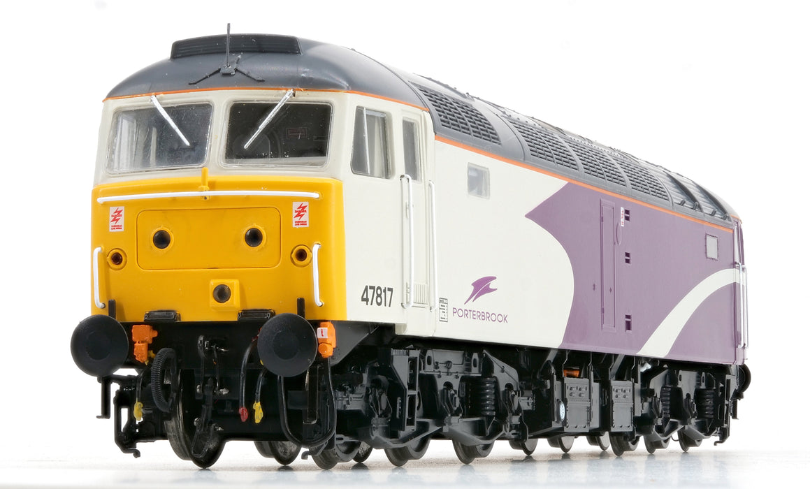  Key Publishing Limited Edition Heljan Class 47/8 for OO gauge 47817 in Porterbrook purple and white.