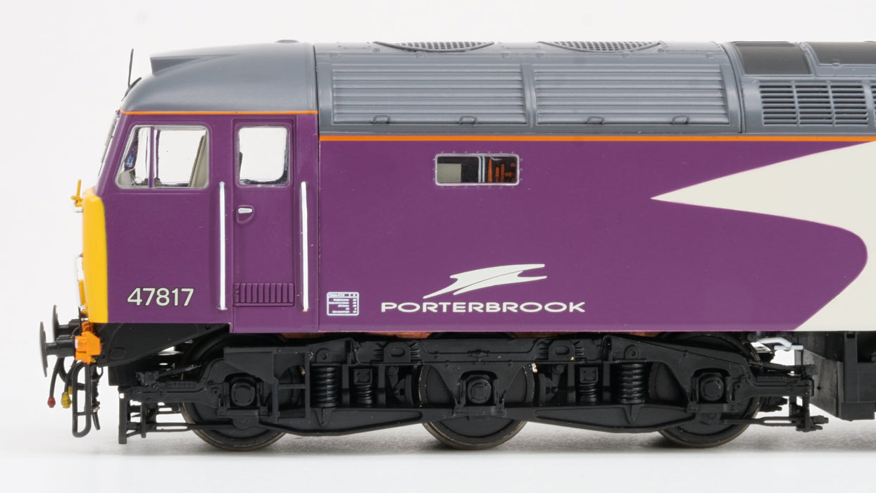  Key Publishing Limited Edition Heljan Class 47/8 for OO gauge 47817 in Porterbrook purple and white.