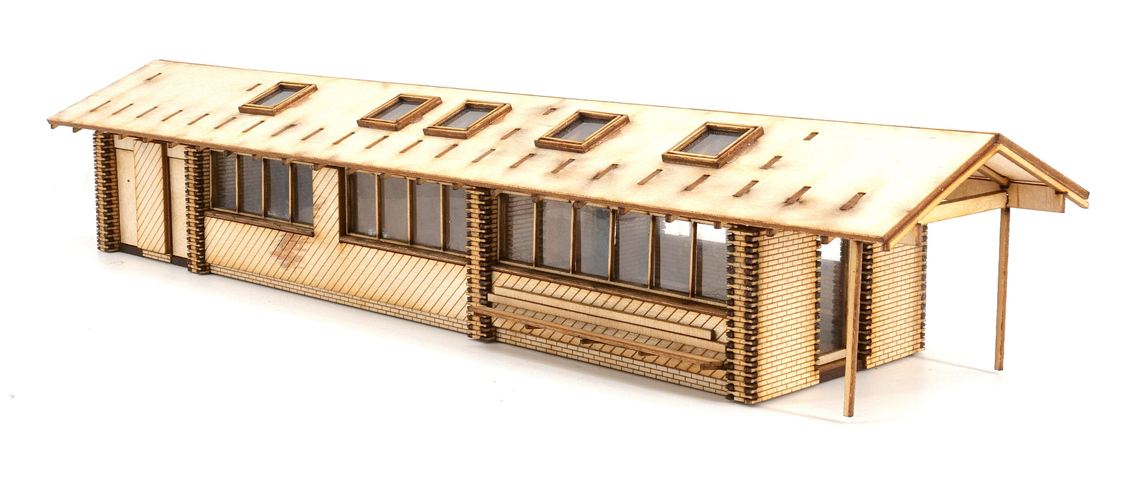 PJM Models OO Gauge Thirsk Station Building Laser-Cut Kit