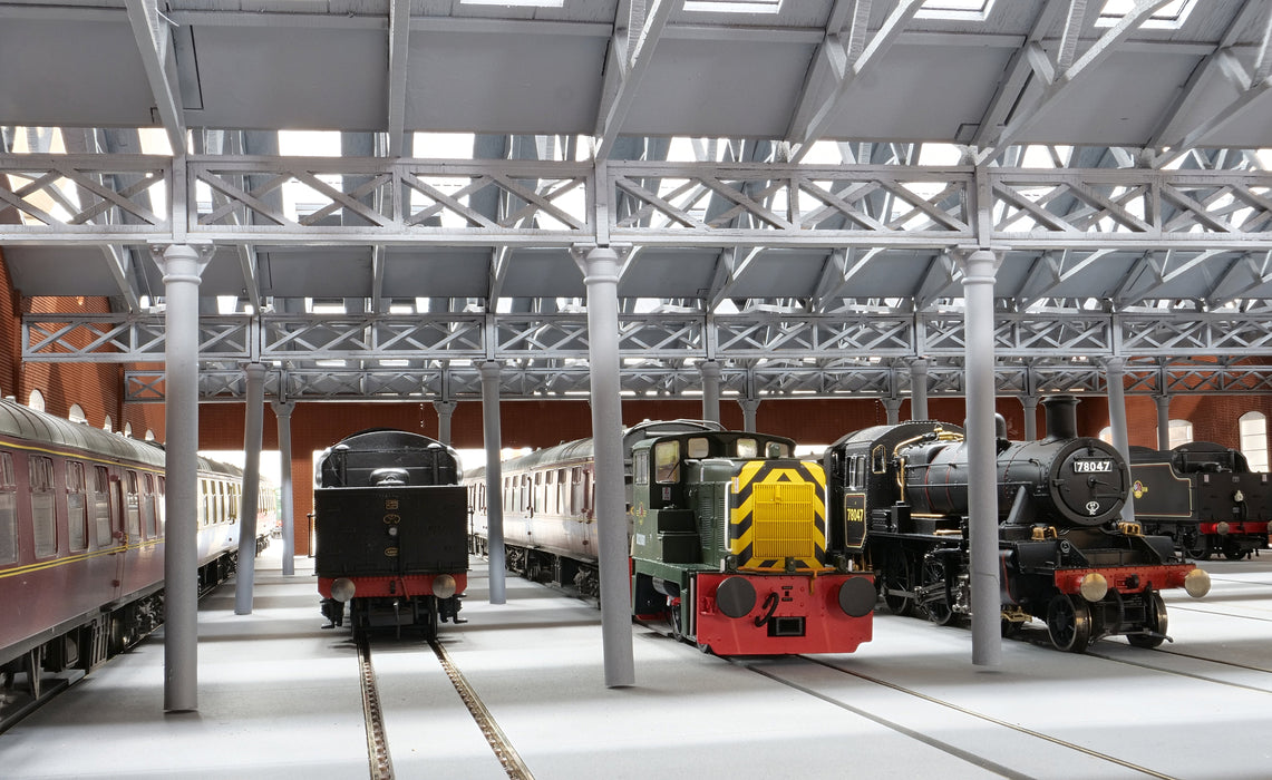 PJM Models OO gauge Derby Works length extension kit