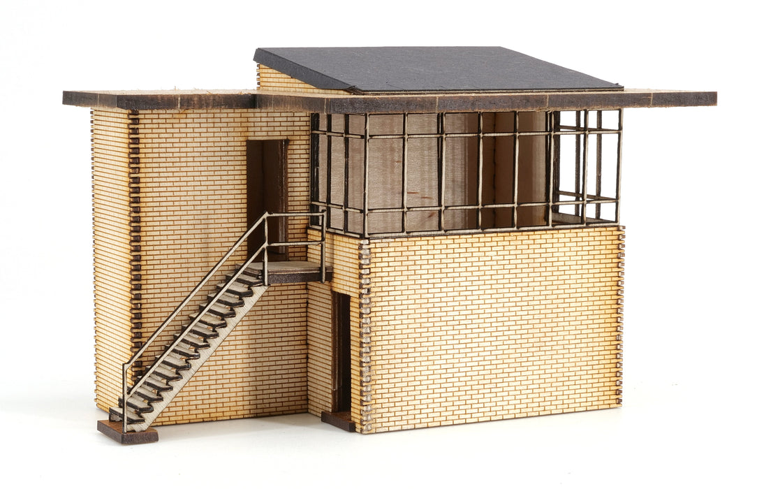 PJM Models OO gauge Tenby Signalbox laser-cut kit