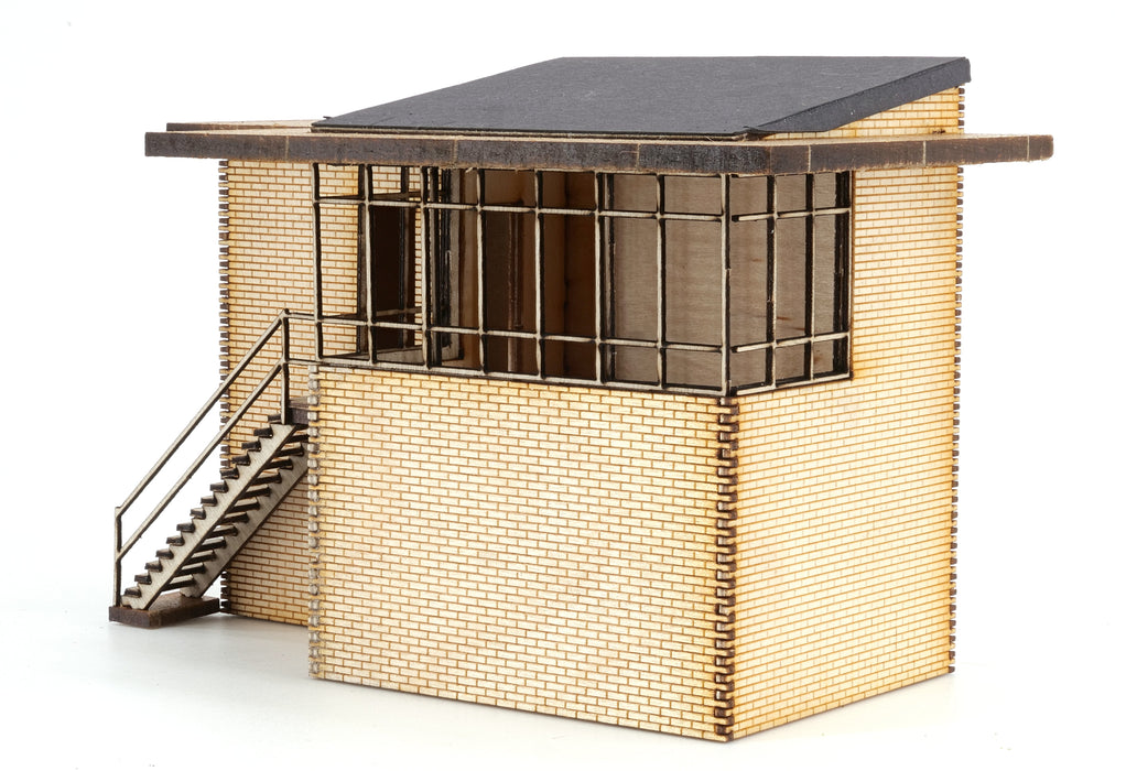 PJM Models OO gauge Tenby Signalbox laser-cut kit