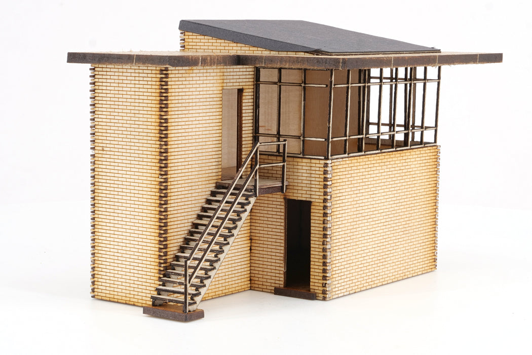 PJM Models OO gauge Tenby Signalbox laser-cut kit